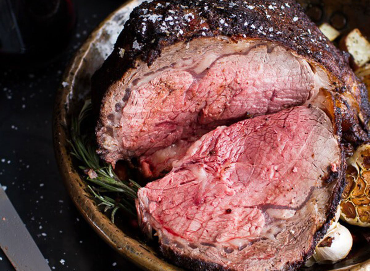 coffee rubbed prime rib roast