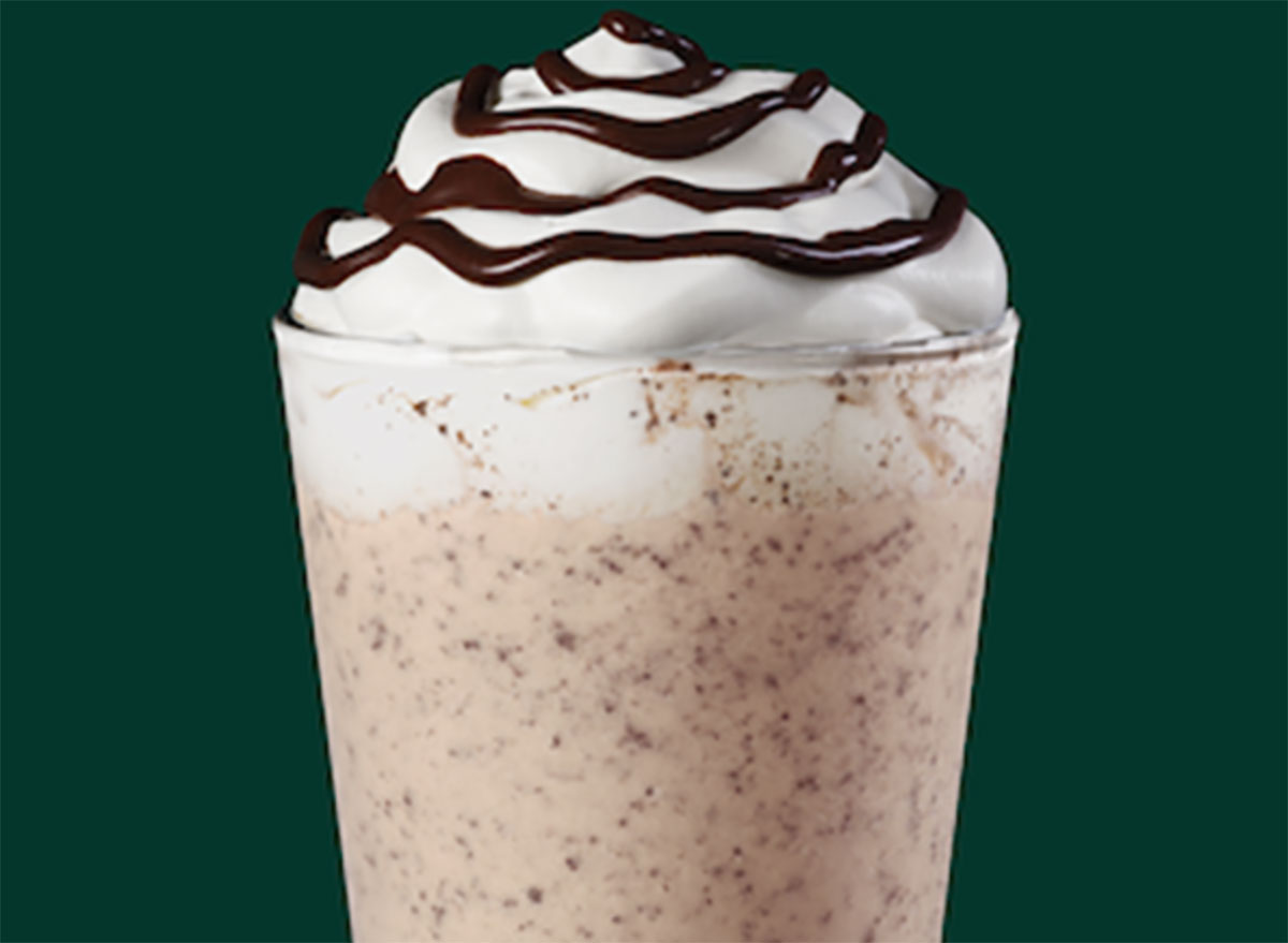 cookies and cream frappuccino