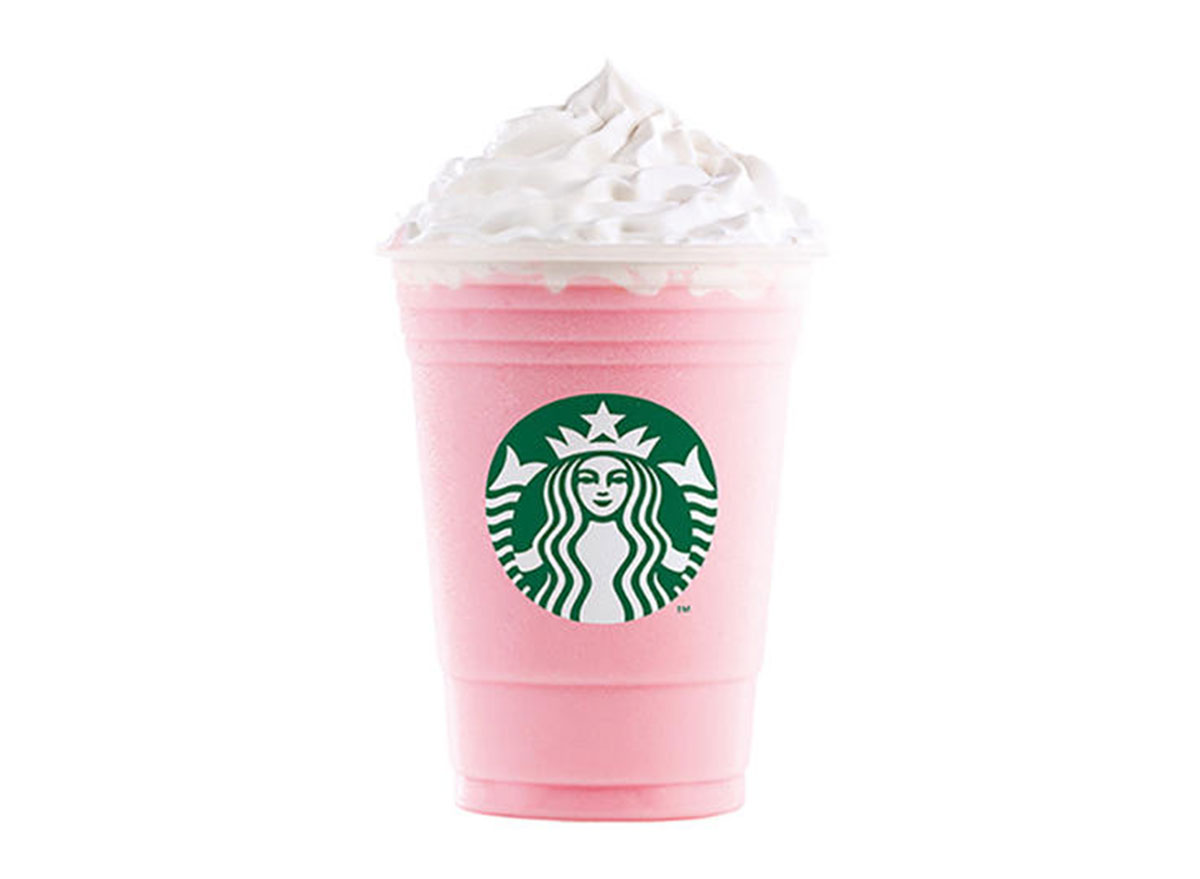 cotton candy frappuccino