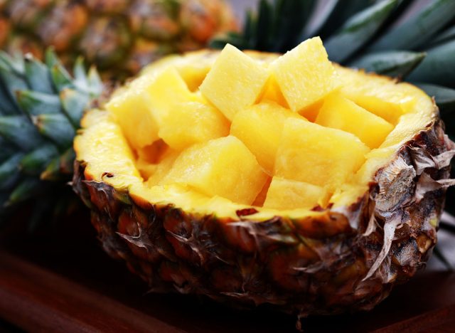 fresh pineapple