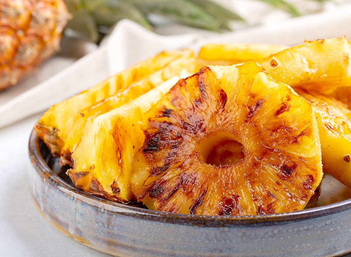 grilled pineapple