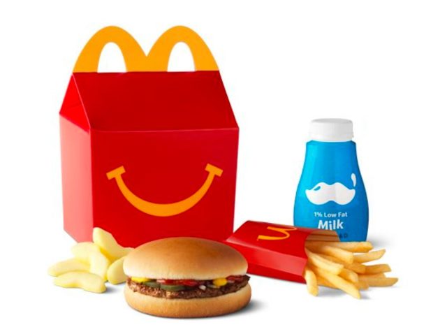 hamburger happy meal