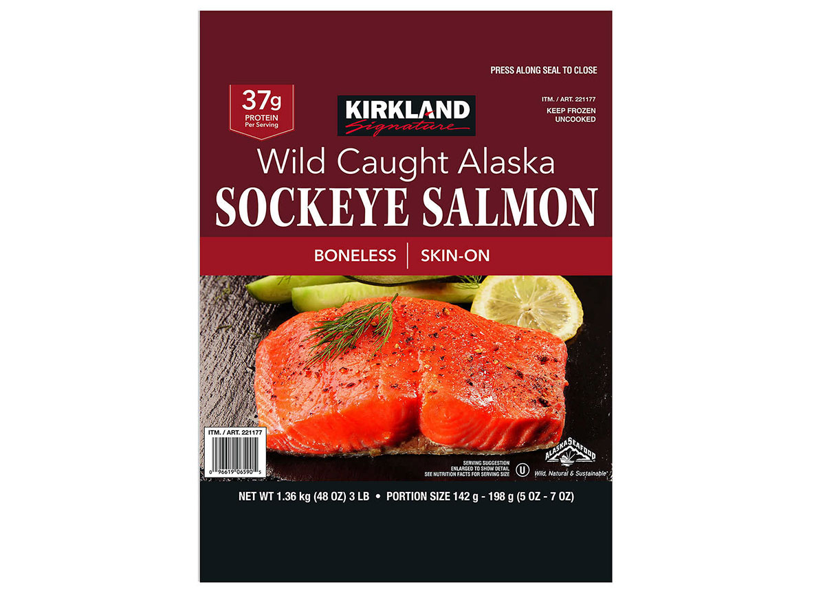 kirkland sockeye salmon
