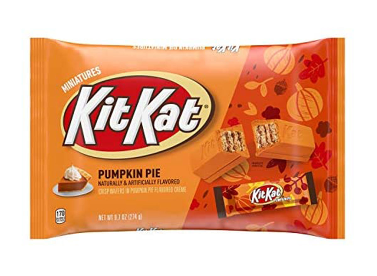 kit kat pumpkin pie