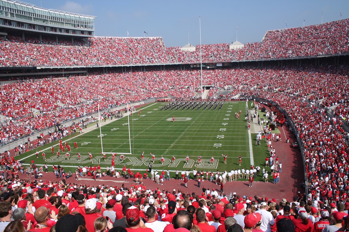 The horseshoe at Ohio State