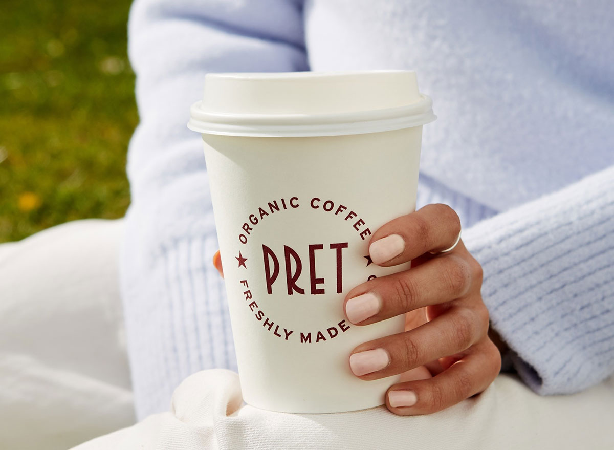 pret a manger coffee