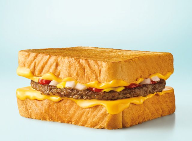 sonic grilled cheese burger