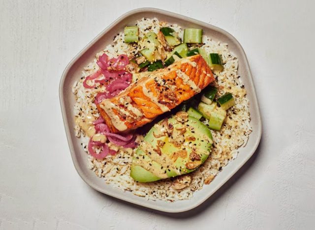 Sweetgreen Miso Glazed Steelhead Plate