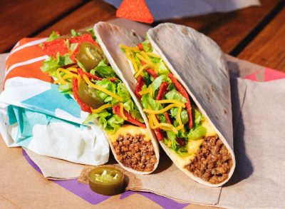 taco bell soft shell taco