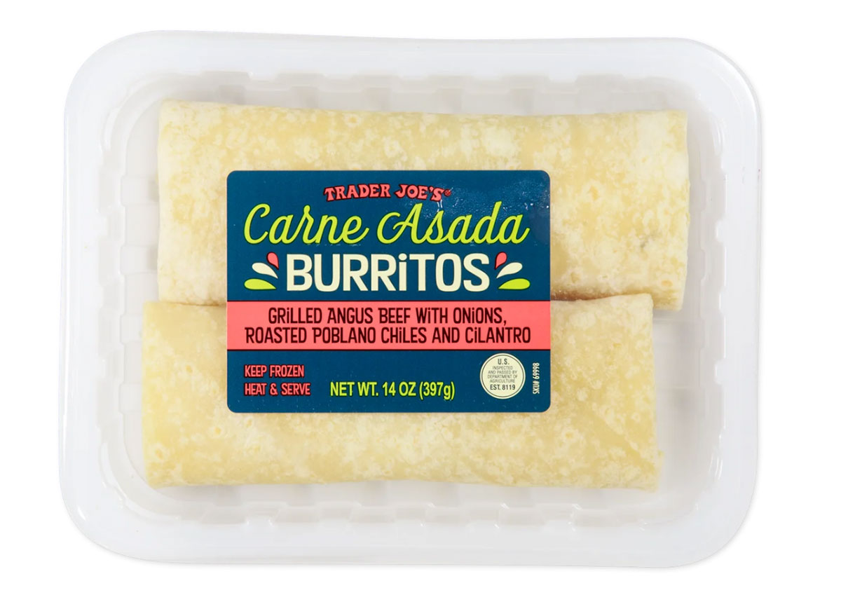 trader joes carne asada burritos