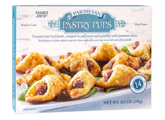 trader joes parmesan pastry pups