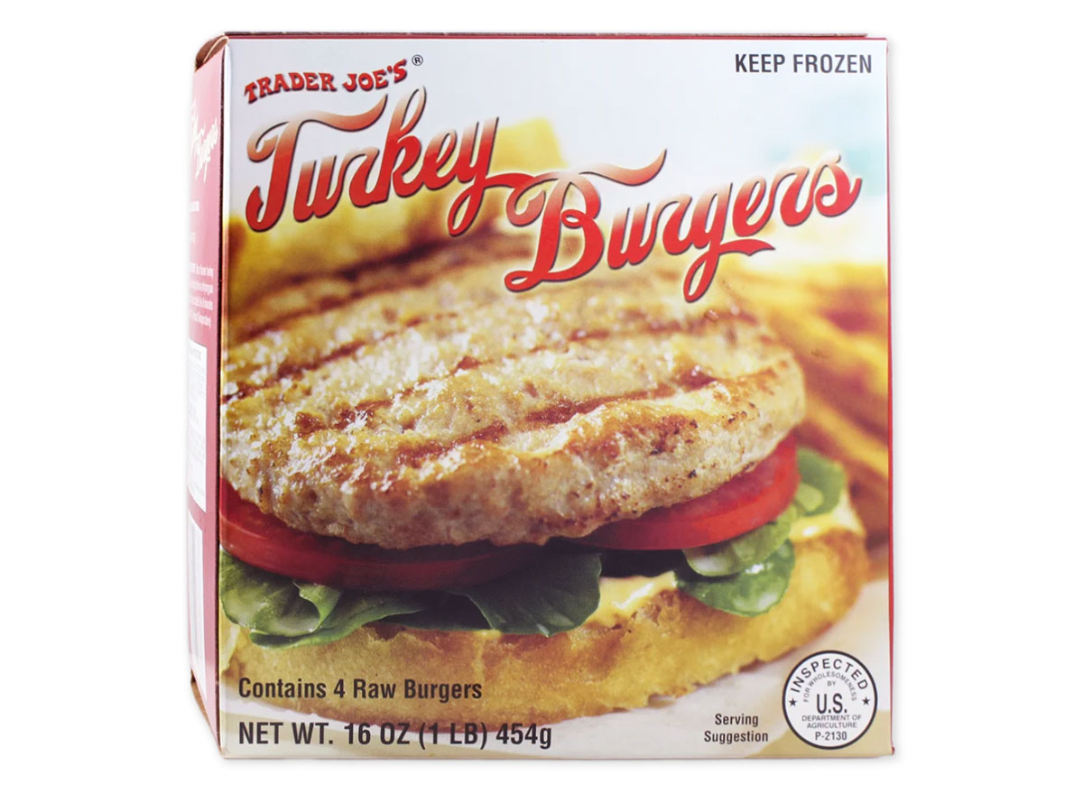 trader joes turkey burgers