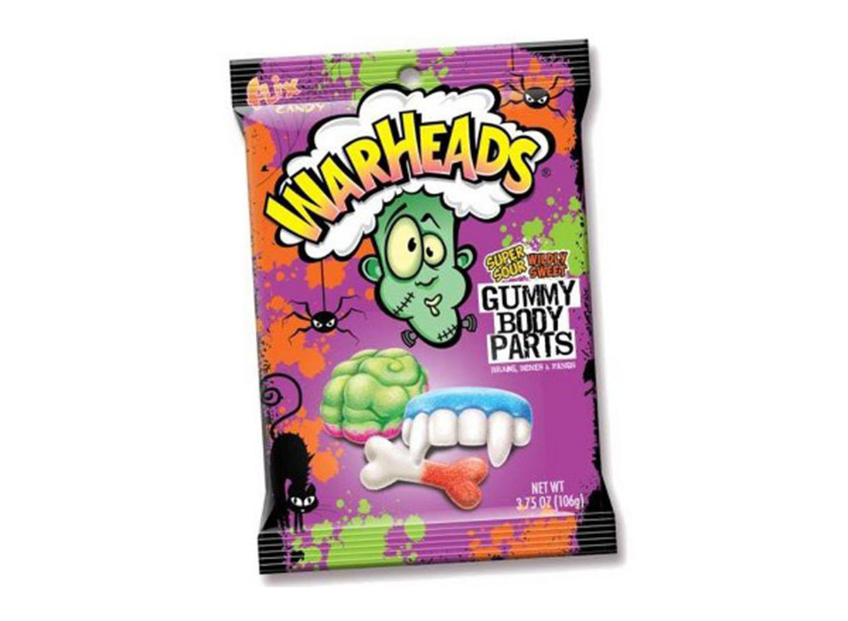 warheads gummy body parts