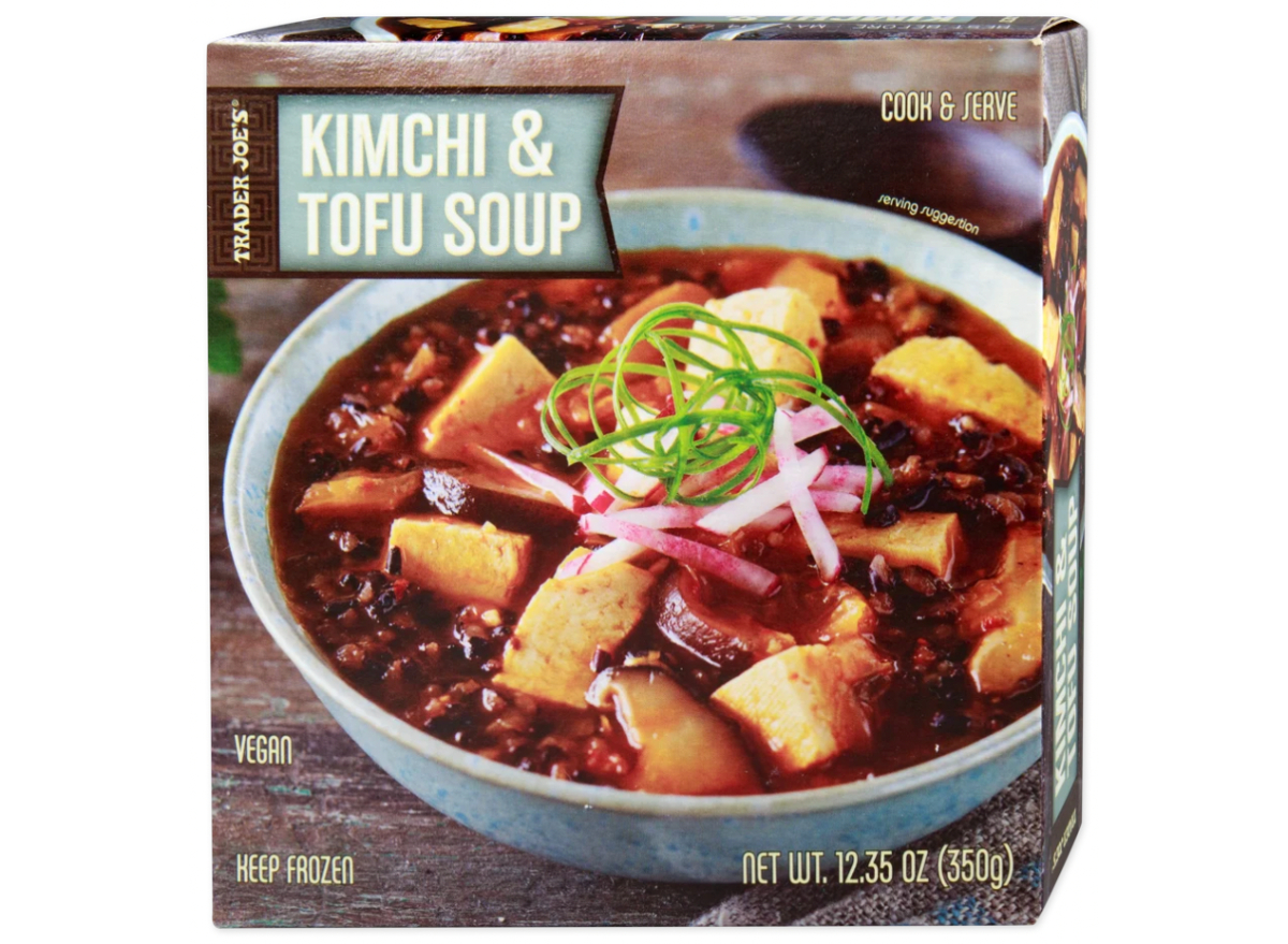 Trader Joe's Kimchi & Tofu Soup