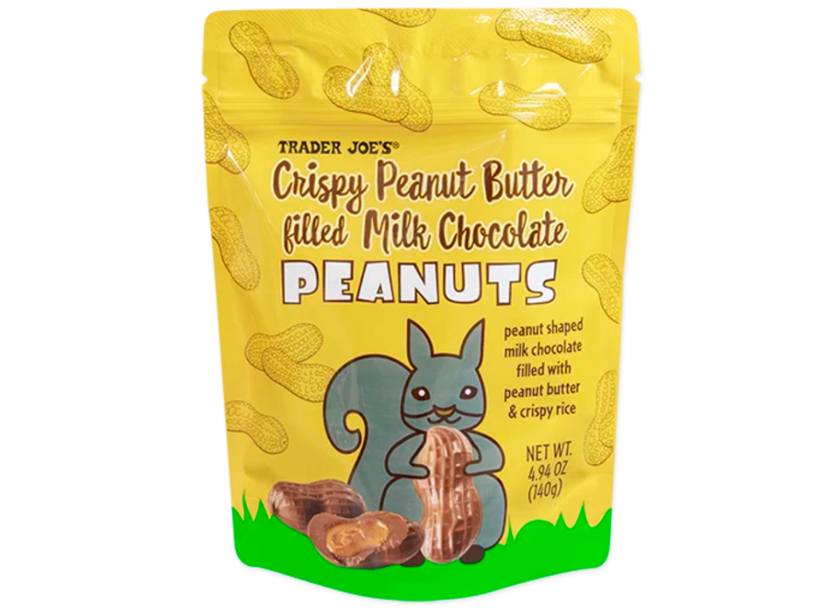 Trader Joe's Crispy Peanut Butter Filled Milk Chocolate Peanuts