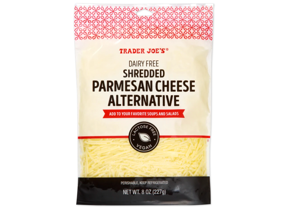 Trader Joe's Shredded Parmesan Cheese Alternative