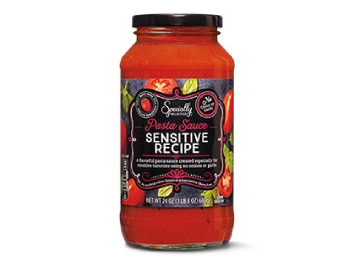 Aldi sensitive recipe pasta sauce