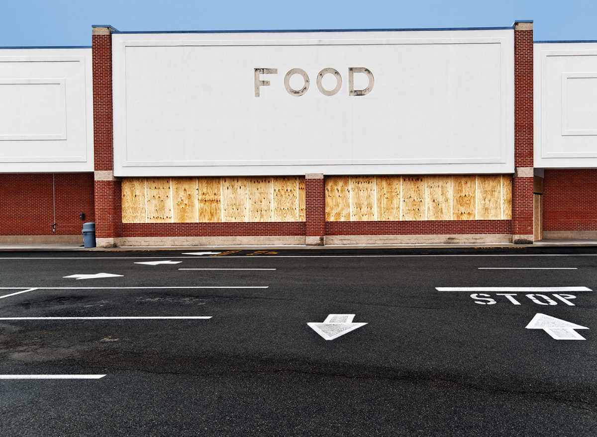 Grocery store closed