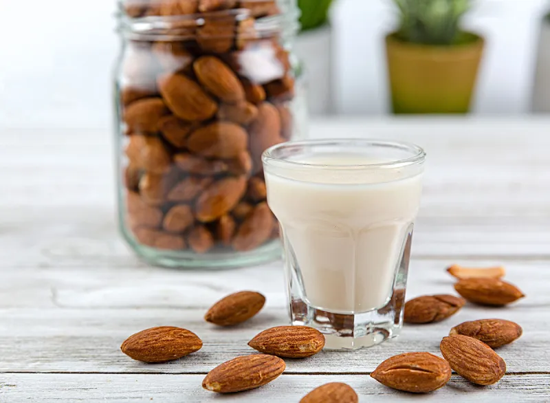 One Major Side Effect of Drinking Almond Milk, Says Dietitian — Eat