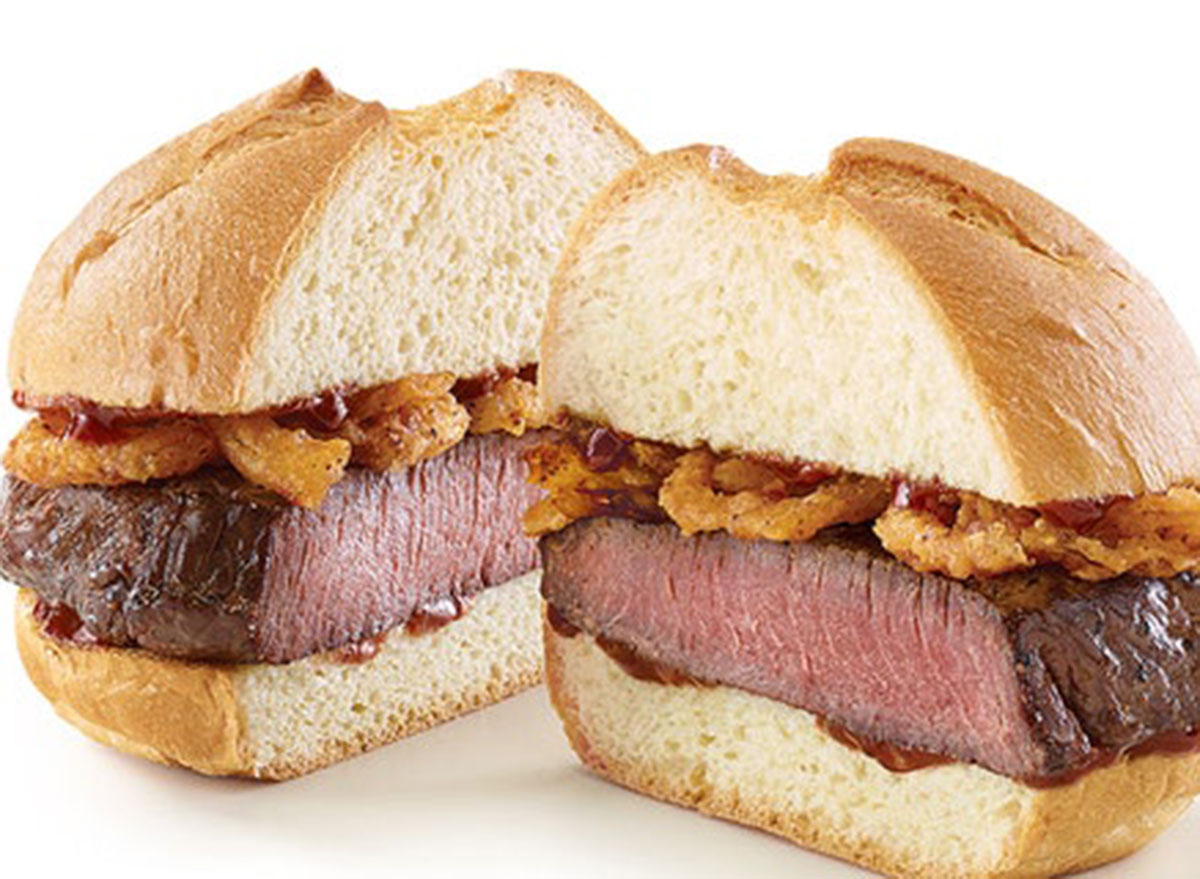 arbys deer meat sandwich