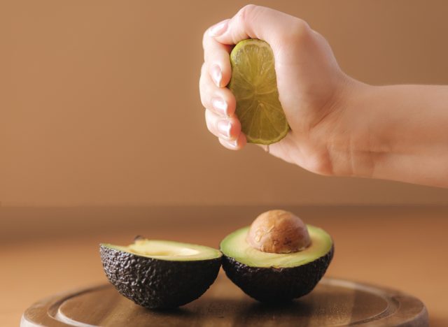avocado lime squeeze