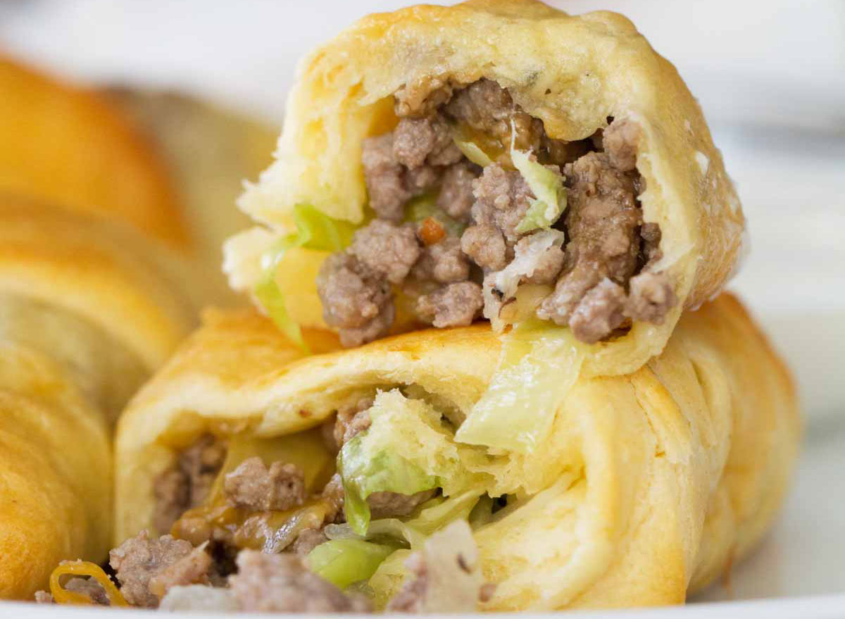 cabbage beef bundles