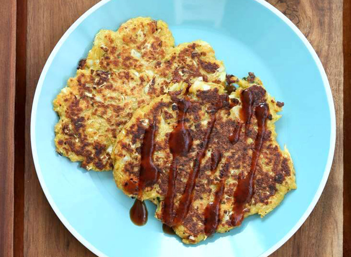 cabbage carrot pancakes