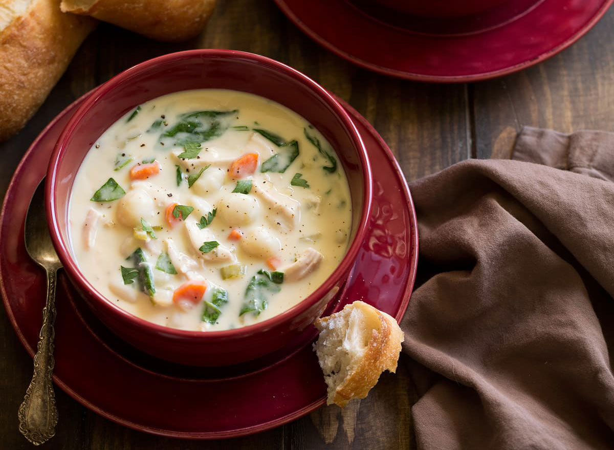 chicken gnocchi soup