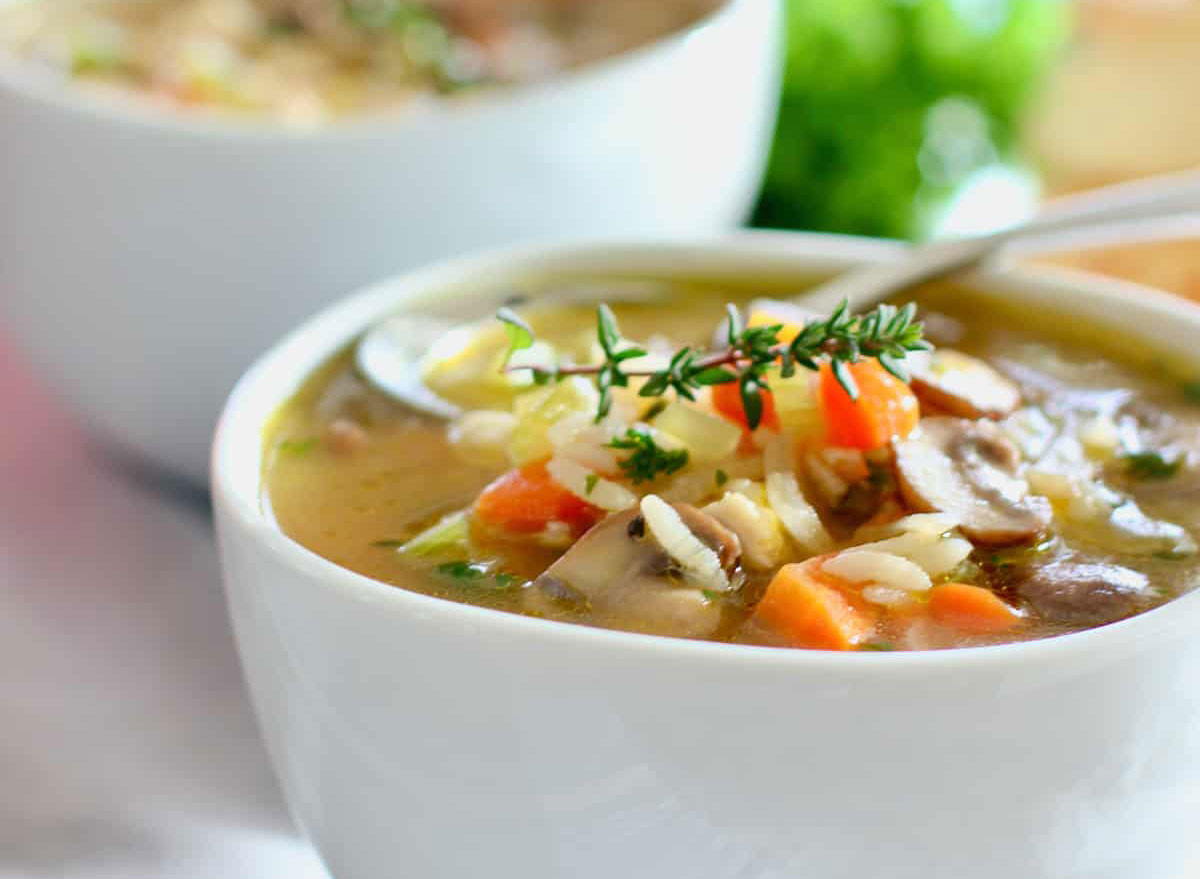 chicken mushroom soup