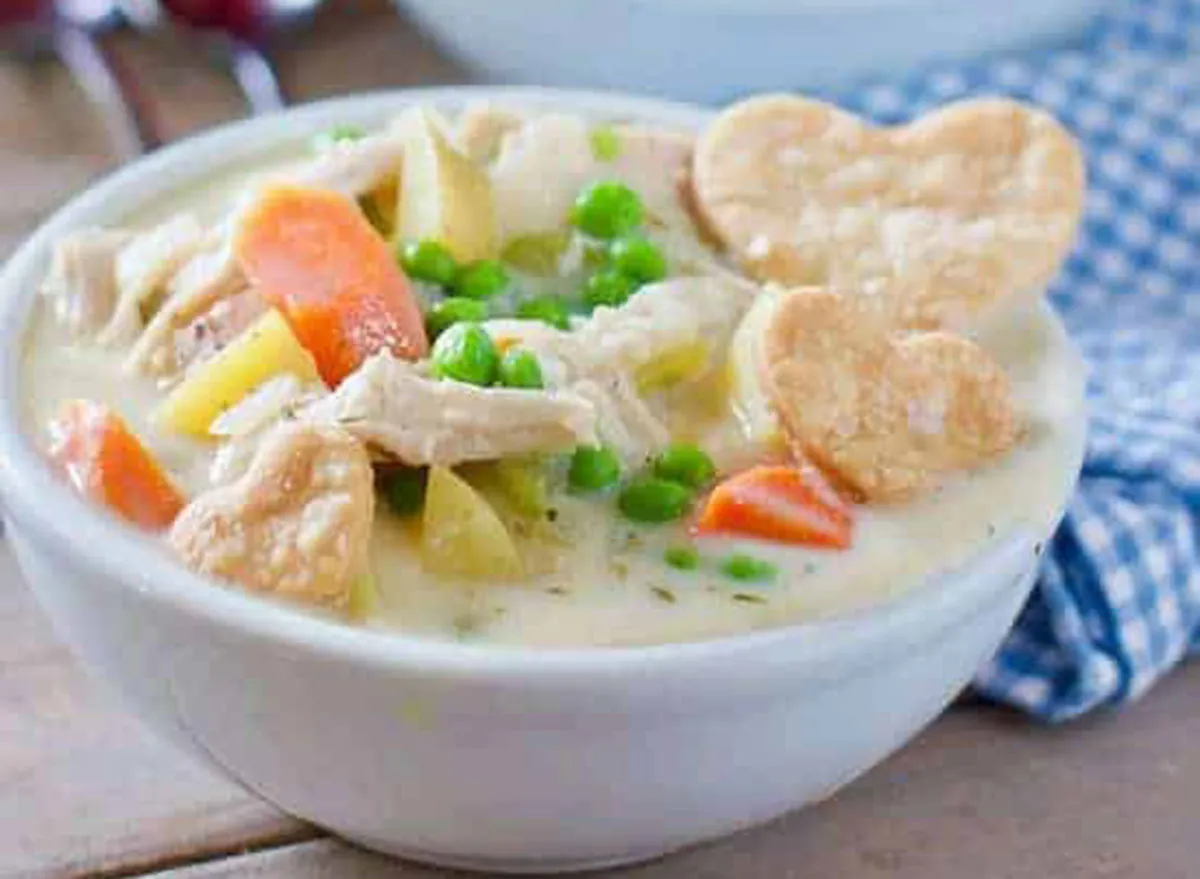 chicken pot pie soup