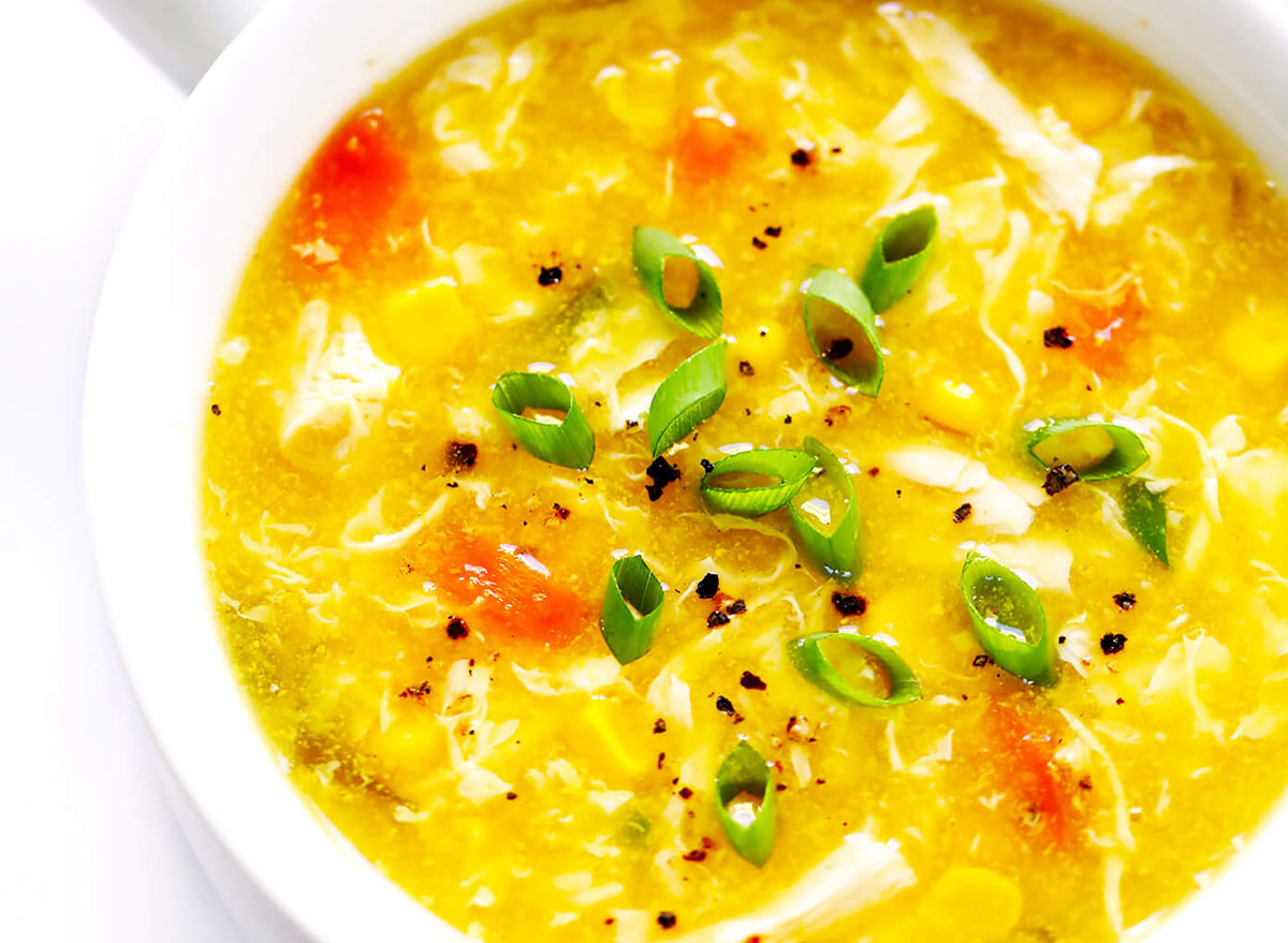 chicken sweet corn soup