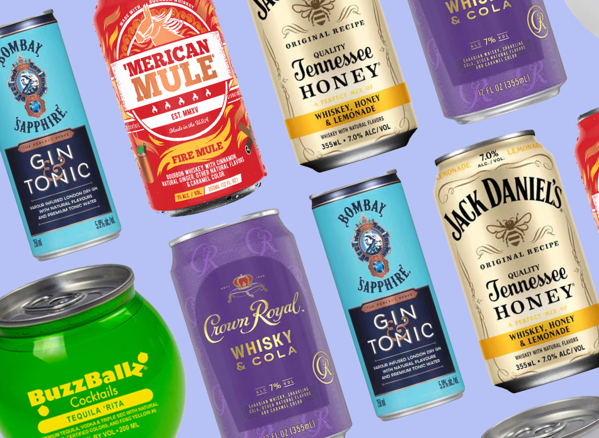 We Tasted 10 Popular Canned Cocktails & This Is the Best — Eat This Not