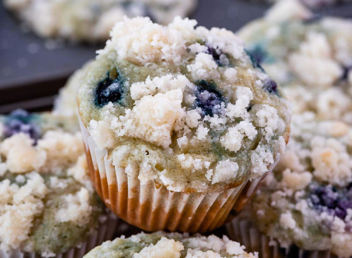 Copycat Starbucks blueberry muffins