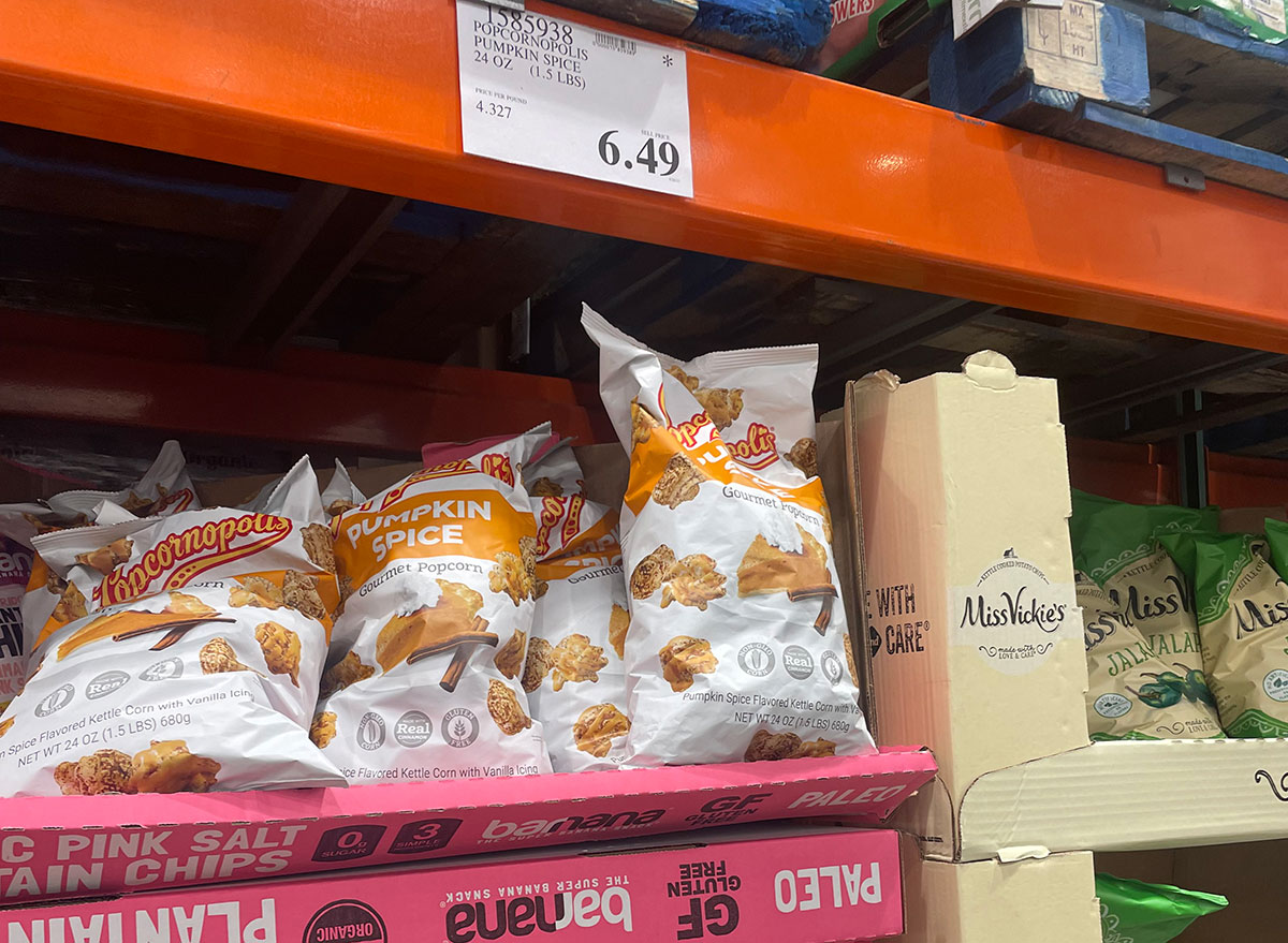 costco pumpkin spice chips