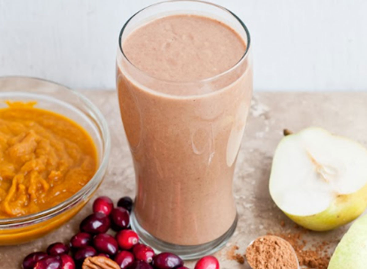 cranberry pumpkin smoothie