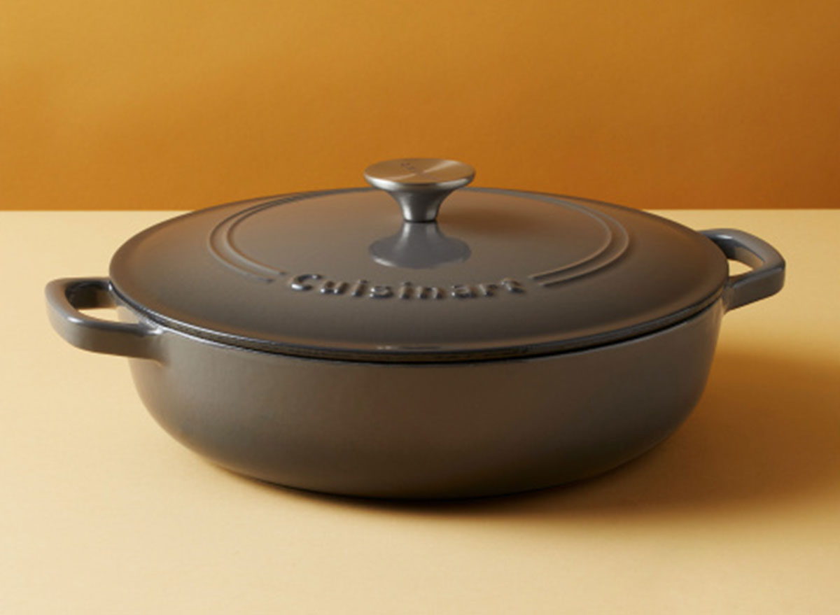 cuisinart cast iron braiser