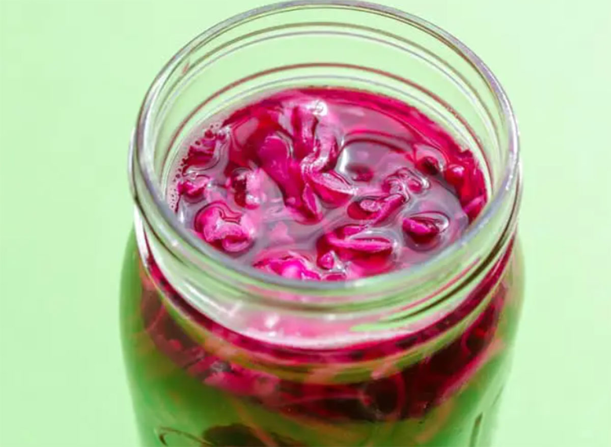 easy pickled red cabbage