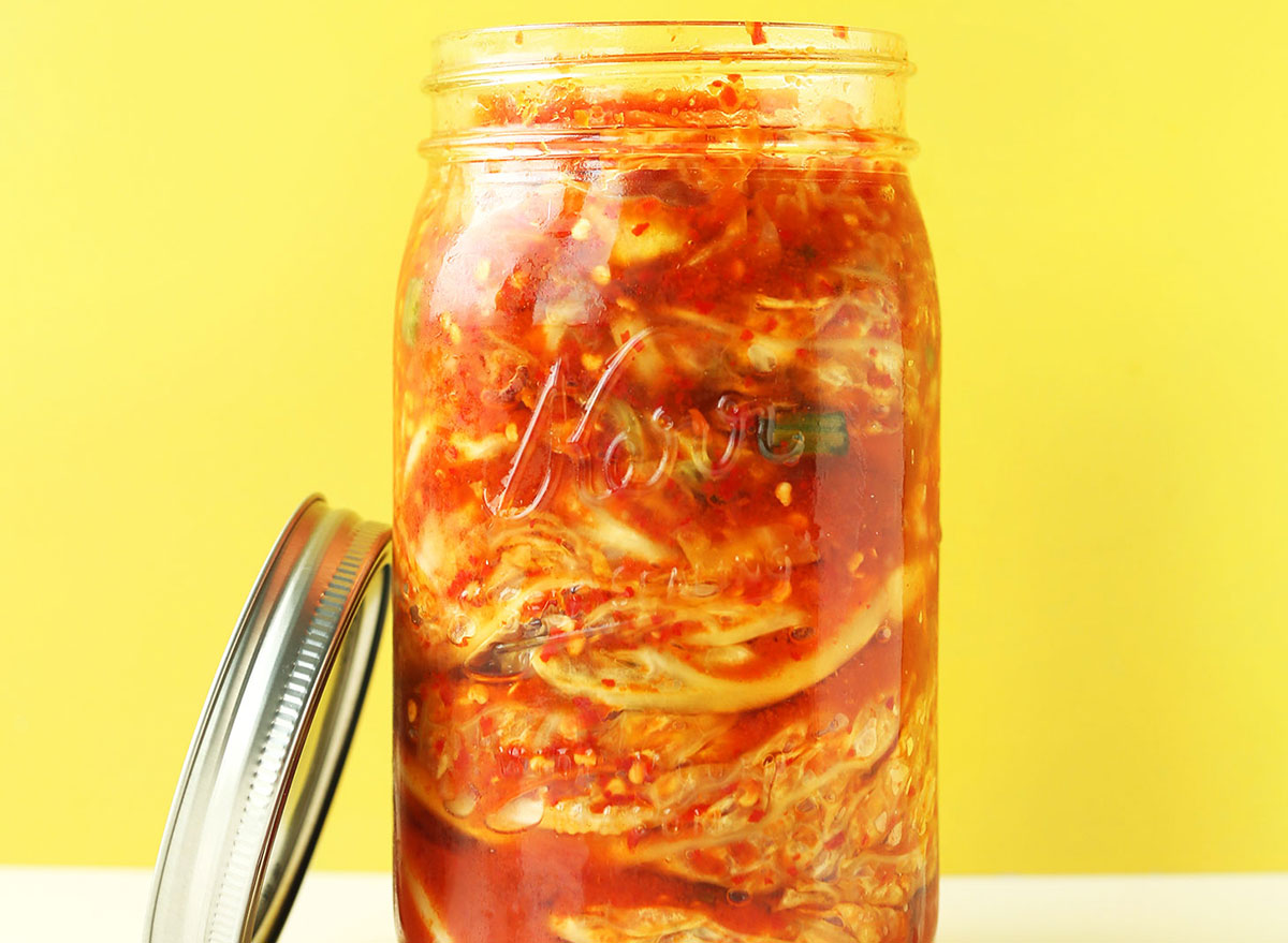 easy vegan kimchi