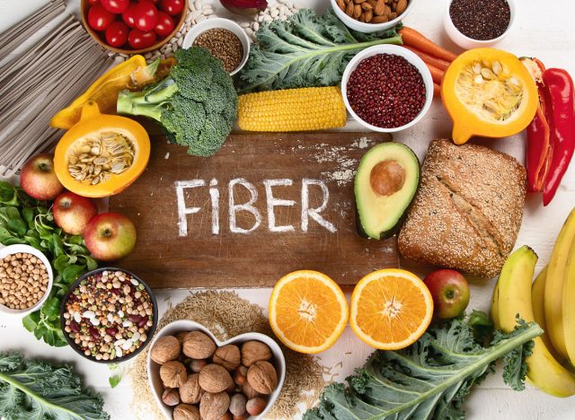 fiber foods concept
