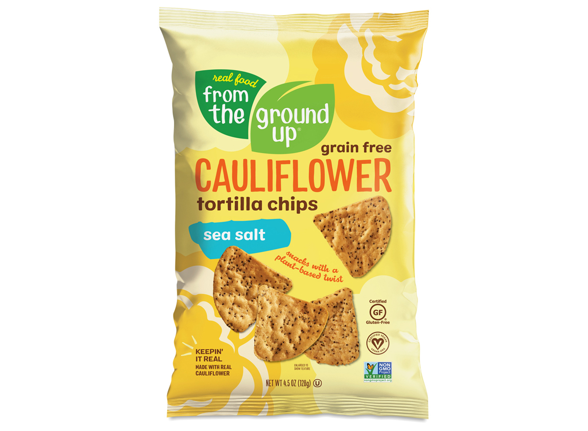 from the ground up cauliflower tortilla chips