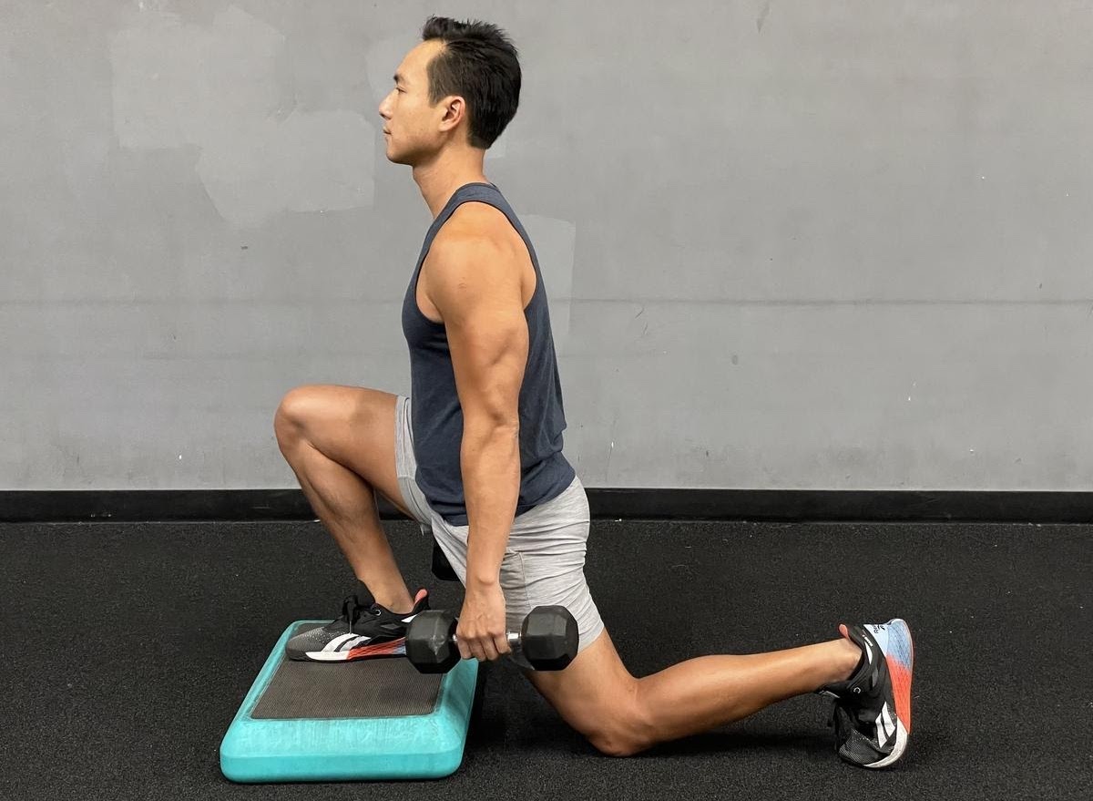 front foot elevated split squat