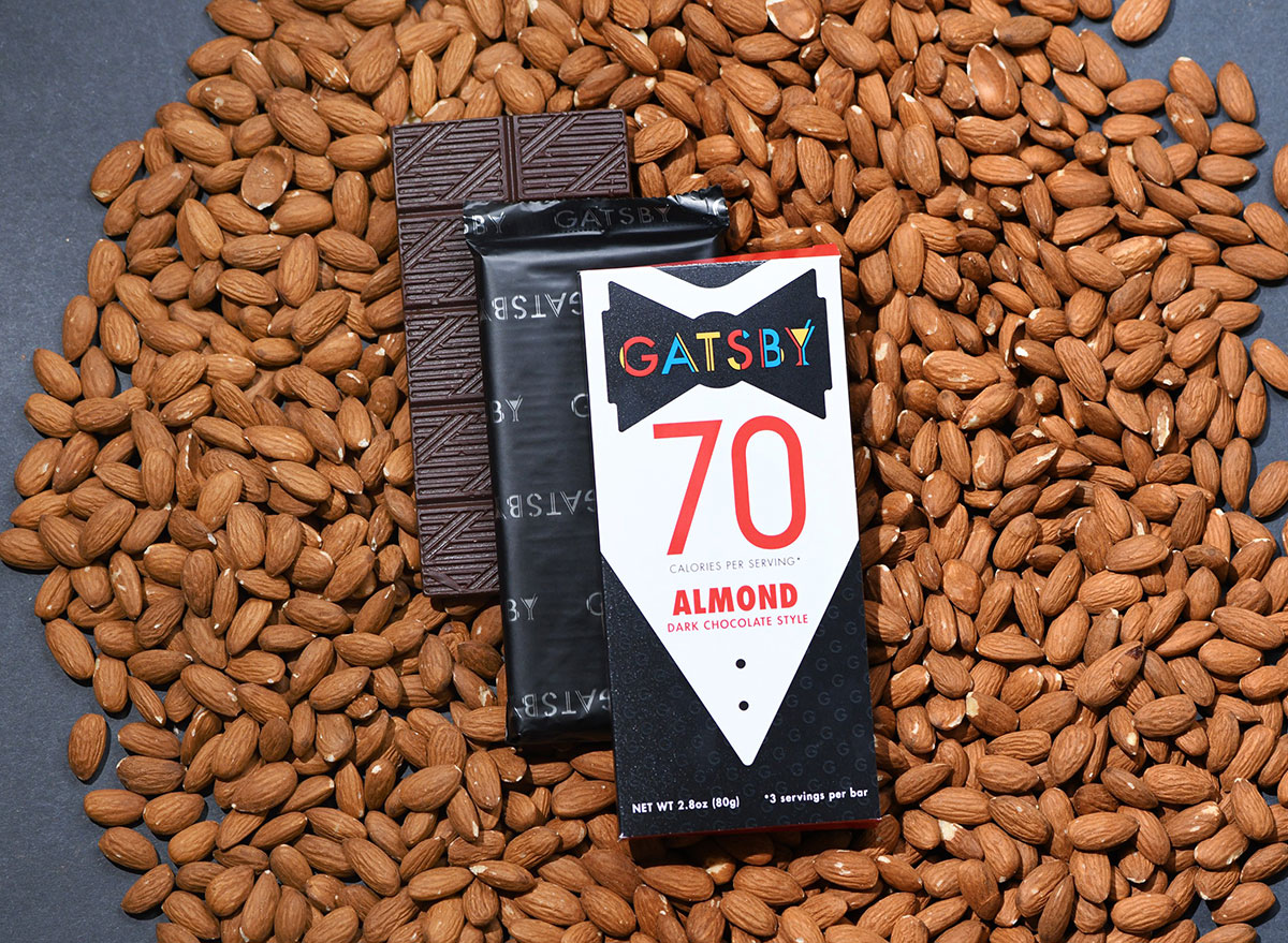 gatsby almond chocolate bar