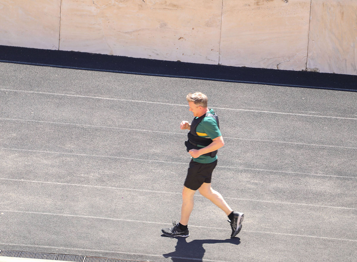 gordon ramsay running