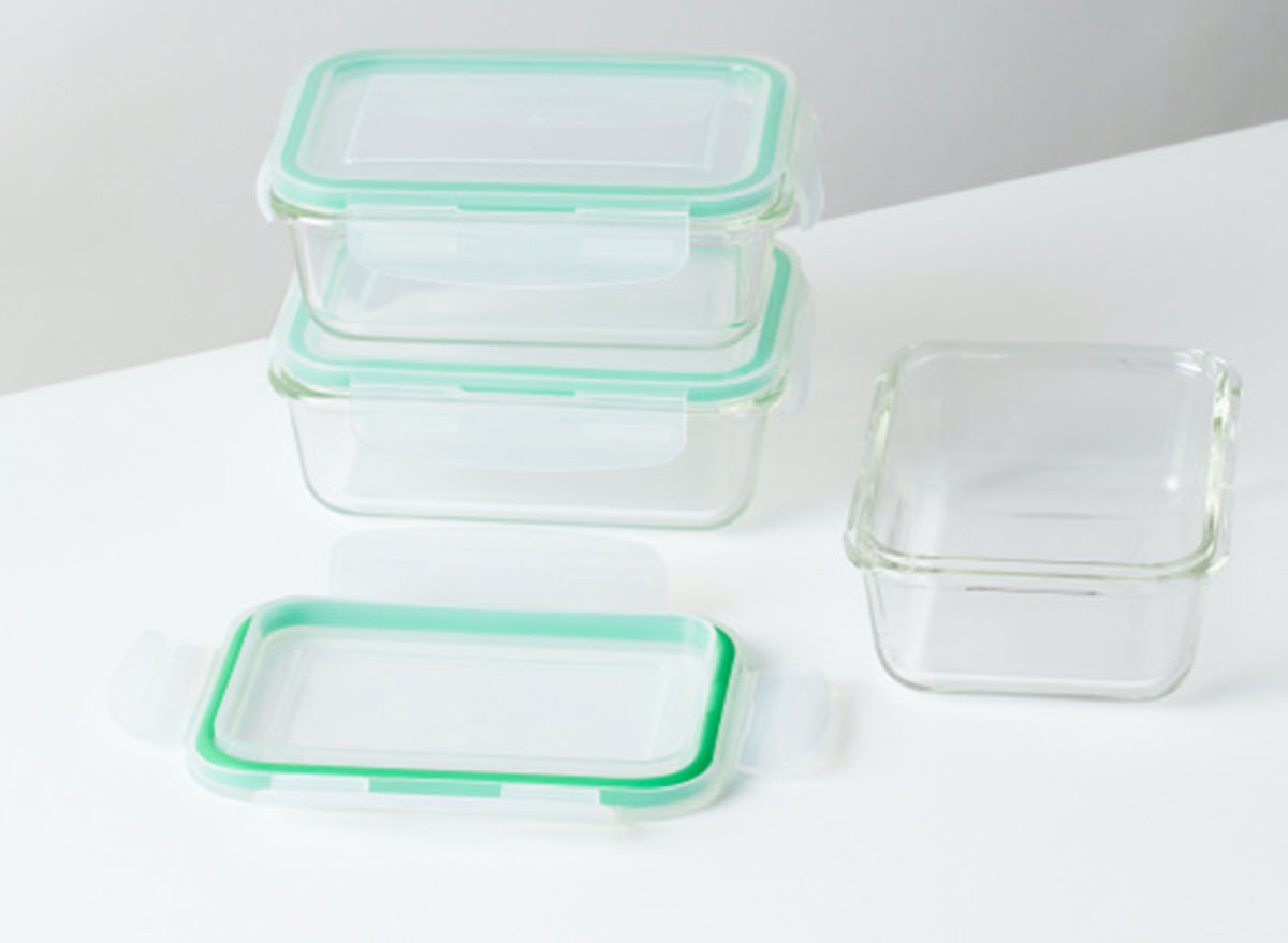gourmet home glass food storage containers