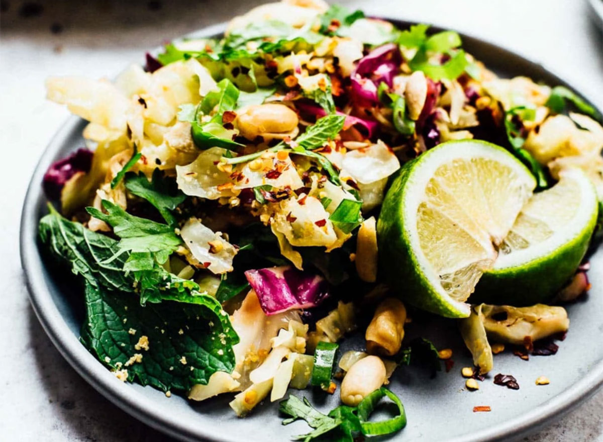 grilled cabbage salad