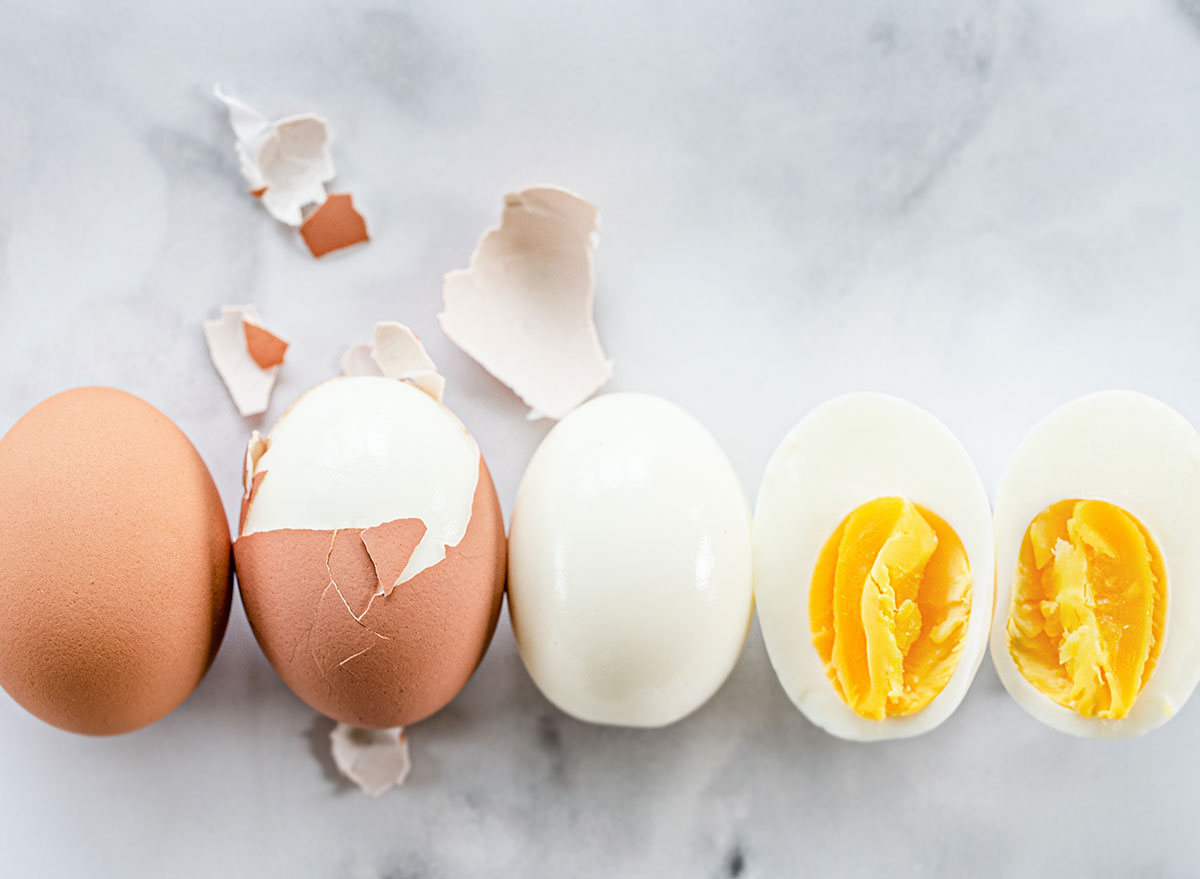 hard boiled eggs