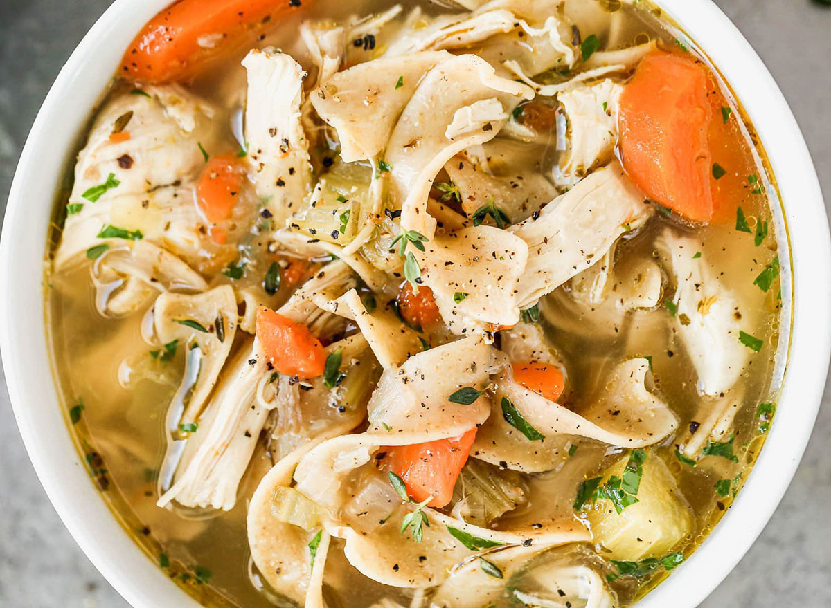 instant pot chicken noodle soup