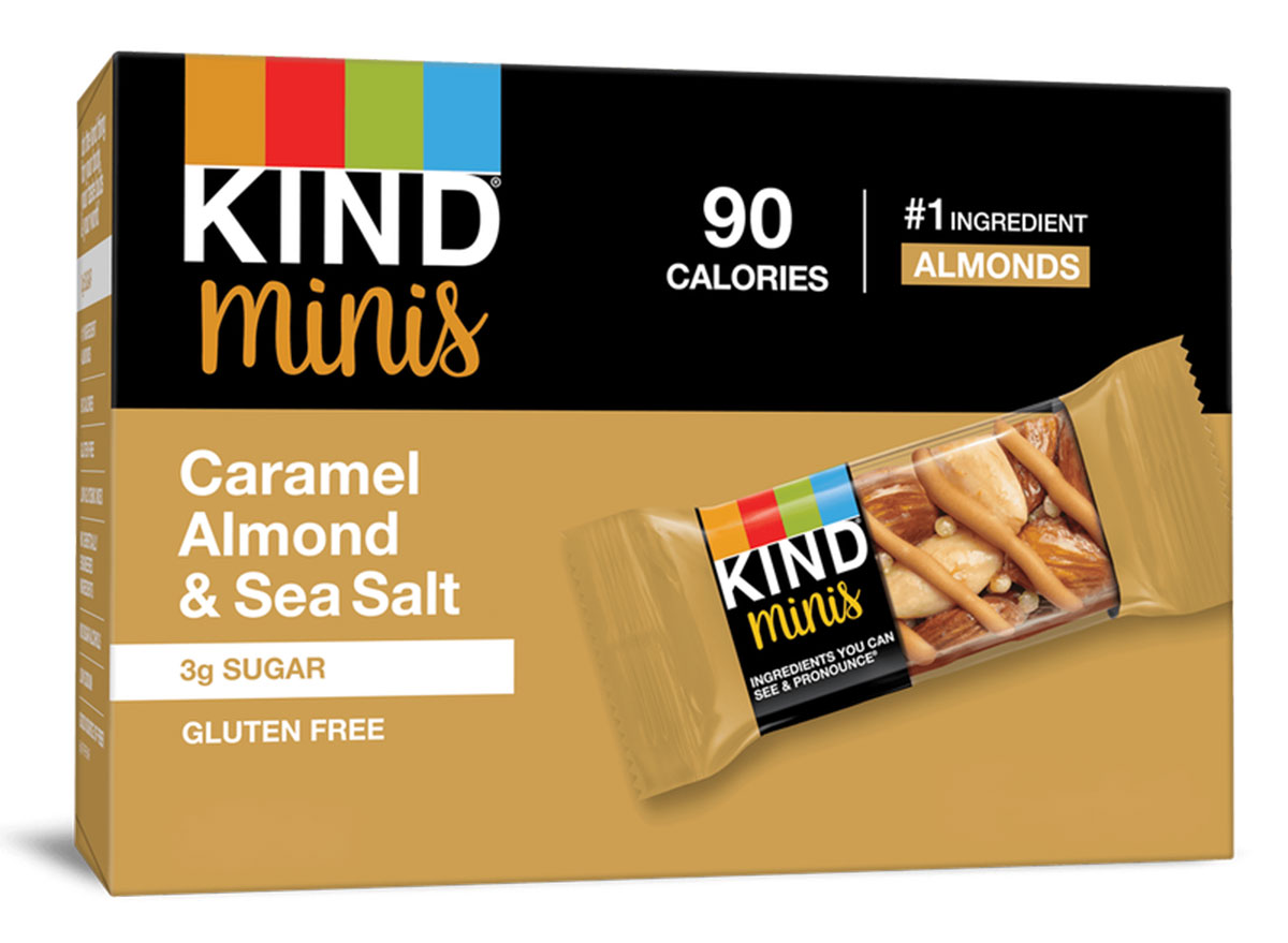 kind minis caramel almond sea salt