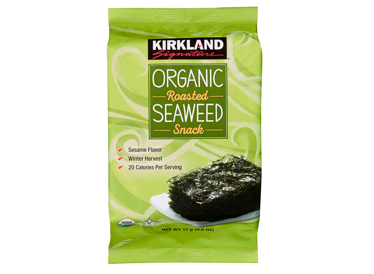 kirkland roasted seaweed