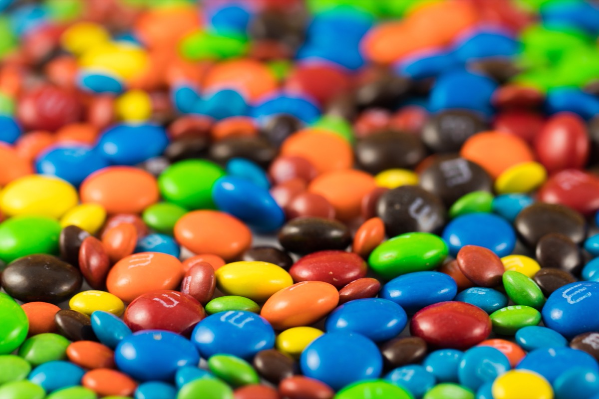 m and m chocolate candies